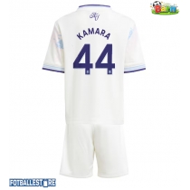 Aston Villa Boubacar Kamara #44 Tredjedraktsett Barn 2025-26 Kortermet (+ Korte bukser)